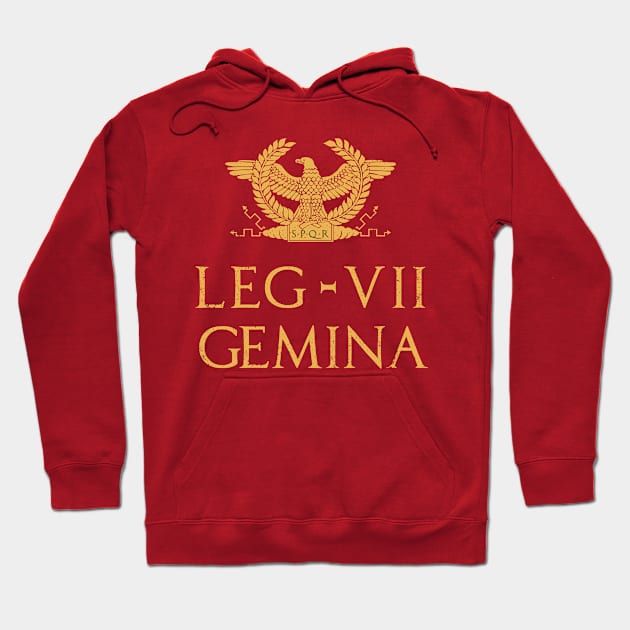 Legio VII Gemina Roman Legion Hoodie by zeno27